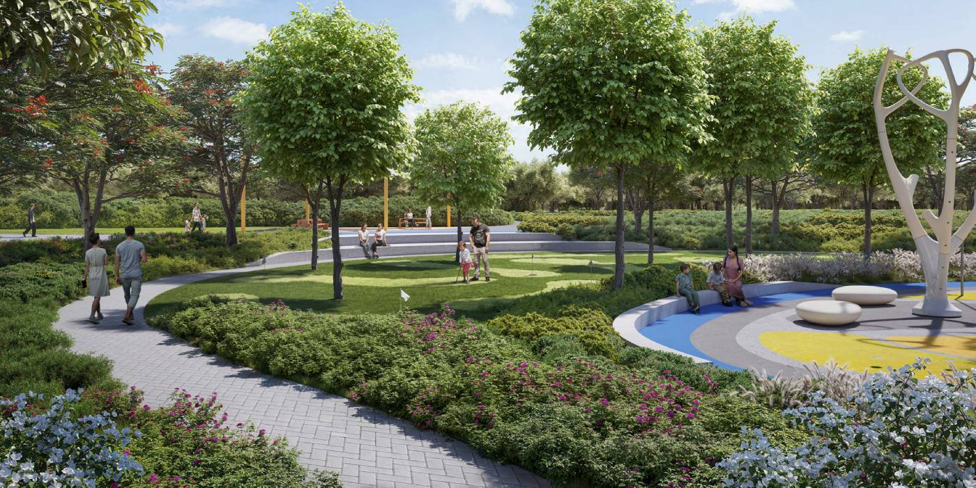 Palace Residences Hillside by Emaar at Dubai Hills Estate Outdoor Image